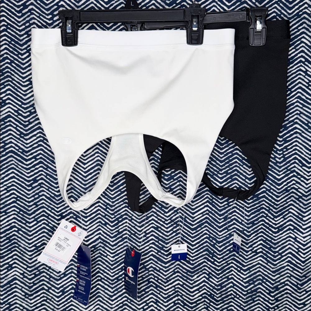 Champion Black and White Bras Set of 2